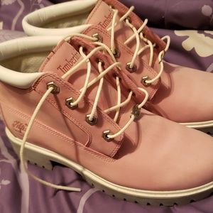 Pink timberlands